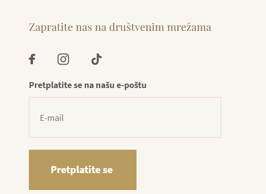 Budite prvi koji saznaju! 💌