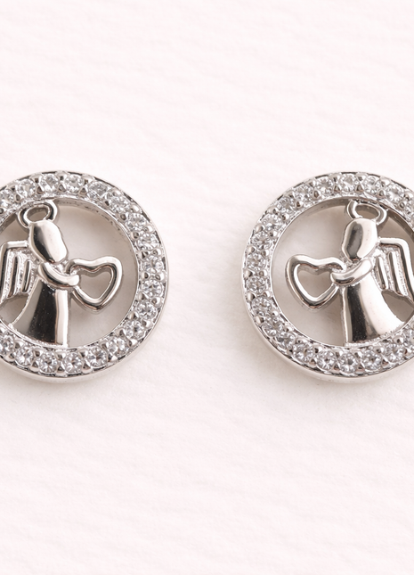 Naušnice Anđeo – cirkoni