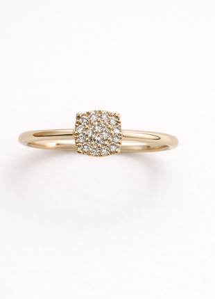 Zlatni prsten s dijamantima